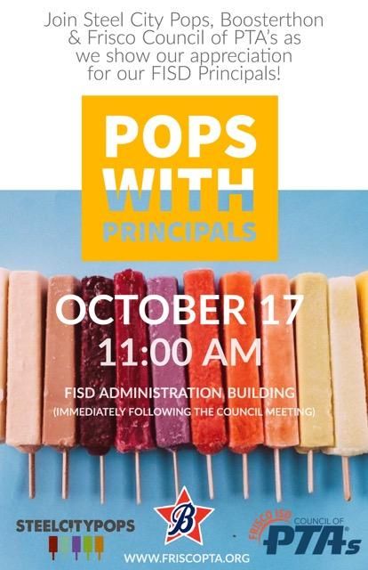 Pops with Principals on October 17, 2017